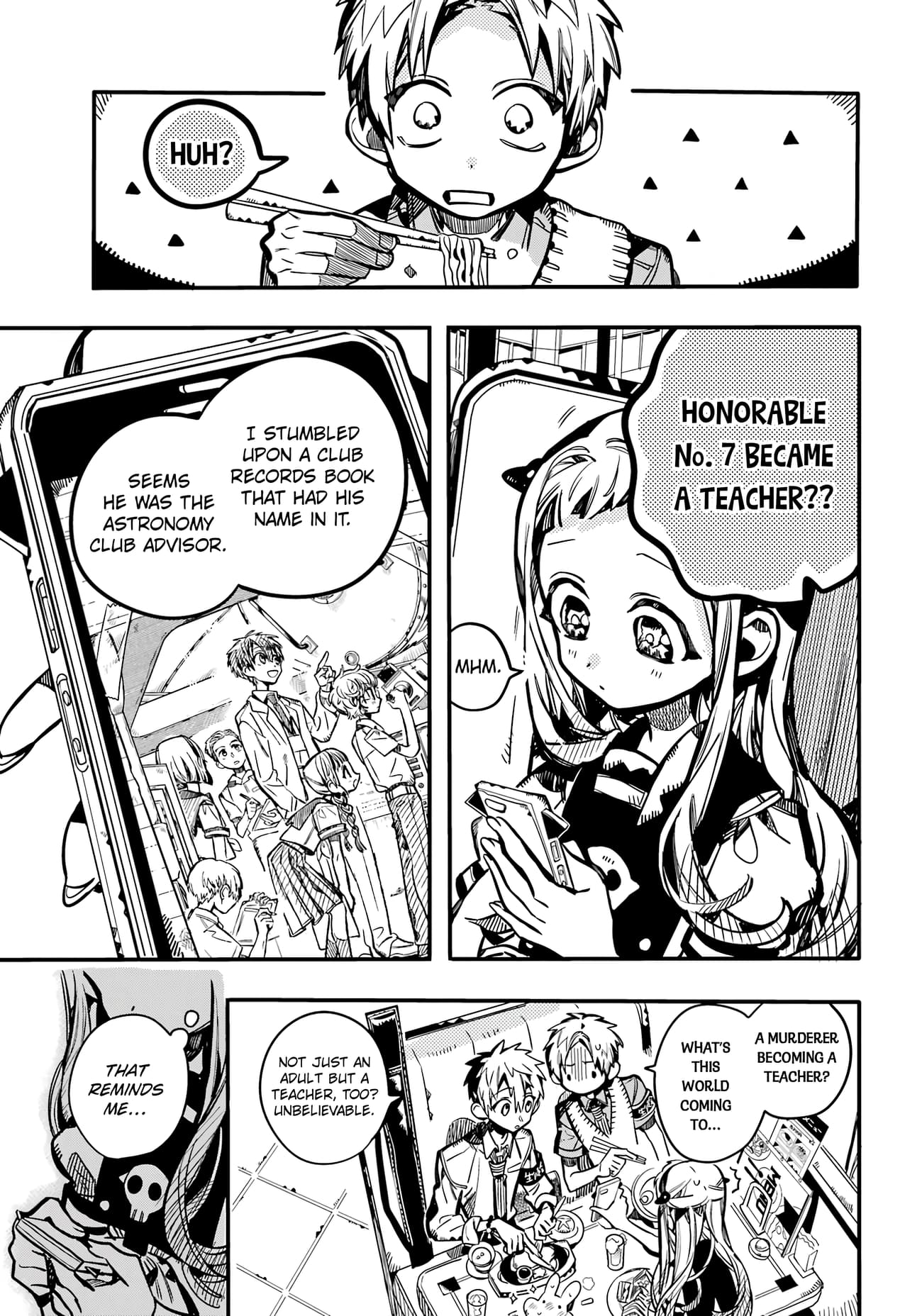 Toilet Bound Hanako Kun, Chapter 117 image 08